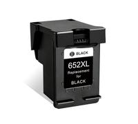 652xl Sostituzione della cartuccia di inchiostro Compatibile con Deskjet 1115 1118 2135 2136 3636 3835 4535 Le stampanti funzionano come Qsyrainbow 652 652xl(1pcs black)