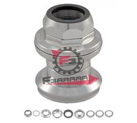 653.484100010 CALOTTE STERZO CORSA 1 POLLICE (SR) ALLUMINIO CROMATO A CARTUCC...