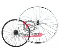 653.525005030 RUOTA 20 BMX ANTERIORE ALLUMINIO NERA