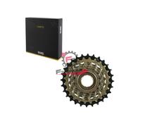 653.52526060A RUOTA LIBERA 6 VEL MTB 14/28 FILETTO MARRONE NERO WAG