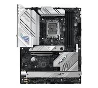 ASUS ROG Strix B760-A Gaming WIFI Scheda madre Intel LGA1700 ATX, 12 + 1 fasi d’alimentazione, DDR5, PCIe 5.0, 3 slot M.2, WIFI &E, USB 3.2 Gen 2 Type-C, Aura Sync RGB, Bianco