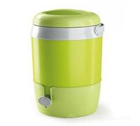 THERMOS BOTTLE VERDE PORTA VIVANDE CALDO-FREDDO C/RUBINETTO FRIGO PASSIVO ITALIA