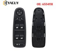 6554YH Master Interruttore di comando alzacristallo elettrico per Citroen C4 Grand Picasso 2007-2014 6554.YH Pulsante di controllo specchio