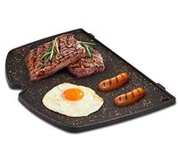 6559 Piastra in ghisa per barbecue Weber Q200, Q220, Q240, Q260, Q2000, Q2200, Q2400 Series a gas, 38,9 x 27,5 cm