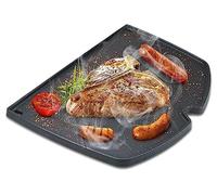 6560 - Padella in ghisa per barbecue Weber Q300 Q3000 Q3200 Q3400 Series, 45,2 x 31,5 cm, accessori per piastra 57060001 586002 426001 56010049, griglia a gas Weber 6506 Pezzo