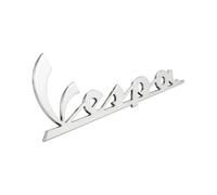 656220-tARGHETTA VESPA LATERALE ORIGINALE PIAGGIO VESPA GTS-GTV-LX-PX