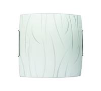656525 Q.TA' 5 PLAFONIERA SIMONE D 40 CM 2 LUCI E27 F ACC B/CO