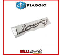 656739 TARGHETTA LATERALE ORIGINALE PIAGGIO LIBERTY 125 LEADER RST PTT (FR)