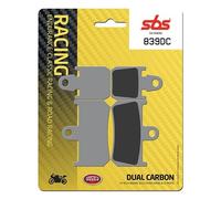 PASTIGLIE FRENO ANT. DX-SX YAMAHA YZF R1 (RN221/222)(14B) 1000 09/11 SBS 839DC