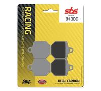 6568439 PASTIGLIA FRENO SBS 843DC SET 4 PZ