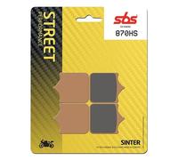 6568705 PASTIGLIA FRENO SBS 870HS SET 4 PZ
