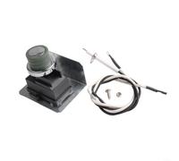 65737 Kit di accensione con filo di terra per pulsante modulo di accensione compatibile con parti di ricambio Deluxe Grill Installazione rapida Prestazioni affidabili Include vite a pulsante nero