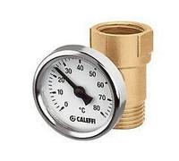 657400 1/2" M x 1/2" F Raccordo portatermometro 1/2". CALEFFI