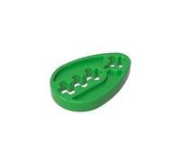 6575 Piastra Braccio con Foro Camma Technic, 50 Pezzi GDS-1084-compatibile con Lego Mattoncini da Costruzione, Colore Vert vif | Compatibile con mattoncini LEGO. Componenti MOC per i principali marchi edili, corrispondenza coerente dei colori.