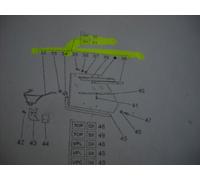 658223 VETRO DEFLETTORE PORTA COMPLETO LATO SX PIAGGIO APE 50 TERZA E QUARTA