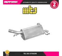 65880 Silenziatore posteriore adatto a Opel Corsa C (MARCA MTS)..