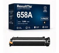658A sostituzione della cartuccia di toner compatibile ad alta resa per W2000A W2001A W2003A W2002A con l'ultimo chip, adatta alla stampante laser HP Color LaserJet Enterprise M751dn 751n,4 pacchetti