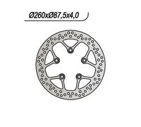 D2210 - DISCO FRENO Anteriore TONDO RMS per KYMCO People GTI 200 dal 2010 >2017