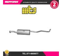 65920 Silenziatore posteriore adatto a Suzuki SJ413 (MARCA MTS)..