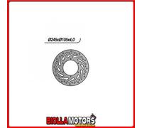 6598006 DISCO FRENO ANTERIORE NG DERBI GP 1 E3 Low Seat 250CC 2007/2012 8006