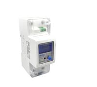 65A 100A 230V 50HZ 60Hz voltage current reverse power reset to zero Single phase Din rail KWH Watt hour meter AUOQKQUT(10(100) A)