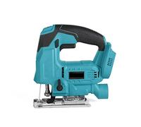 65mm 18V Cordless Jigsaw Electric Jig Saw Blade Regolabile Lavorazione del legno LED 6 Gear Speed Power Tool for batteria 18V