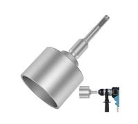 (65mm) Ground Rod Driver Heavy Duty Steel Drill Bit Driver Ground Rod Bits Socket for Rotary Hammer Drill Grounding Rods