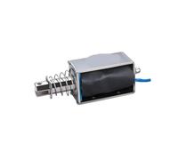 65N 20mm Attraverso l'elettromagnete push-pull DC 5V6V12/24V Forte aspirazione Chiusura Asta telescopica a corsa lunga Piccolo Micro