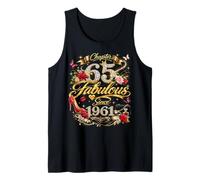 65th Birthday Queen Chapter 65 Fabulous Since 1961 Women Canotta