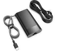 65W 60W USB C Caricatore Compatibile con Dell Pro 16 14 13 Plus 16 13 PB13250 PB16250 PB14250 2 in1 Premium PA13250 PA14250 Rugged 14 13 RB14250 RA13250 P192G P191G P200G P199G Tipo C alimentatore