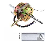 65W AC Fan Motor 16 Inch 4 6 Wire Replacement 65W AC Fan Motor | 65W power, 4- control, 6-wire setup, 220-240V compatible, 16 inch fit