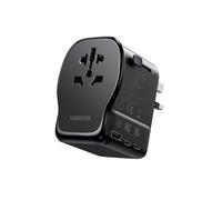 65W Adattatore da Viaggio Universale con 2USB C/ 1USB A/Presa 4 in 1