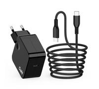 65W GaN PD3.0 Caricatore USB C per DJI Neo 2,Mini 5 Pro/4K/3,Mavic 4/3 | 3 Pro, Air 3S, Flip, Avata 2; Osmo Action 6/5 Pro/4, Pocket 3/2, Nano, 360, Mobile 8/7P, RC, 67W Caricabatterie per DJI Droni