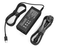 65W USB C Caricabatterie per Lenovo ThinkPad Carbon Yoga HP Envy Spectre X360 Dell Latitude XPS Precision ASUS Acer Huawei LG 45W Tipo C Chromebook Adattatore Portatile Alimentazione