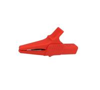 66.9755-22 morsetto a coccodrillo 32A 1kVDC rosso Ber. Fermo: max. 20 mm...