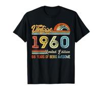 66 Anni Edizione Limitata Nato 1960 Vintage 66° Compleanno Maglietta