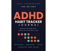 66-Day Habit Tracker Journal for Adults with ADHD: Daily Routine, Focus & Executive Function Planner to Build Habits That Actually Stick