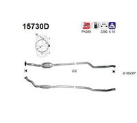 66 KW 90 CV CATALIZZATORE PER Citron Xantia X1, X2 1.9 Turbo D
