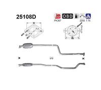 66 KW 90 CV CATALIZZATORE PER Mazda 626 V Hatchback GF 2.0 DiTD
