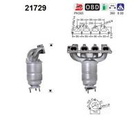 ASA Selection Catalizzatore 66 kW 90 CV per Opel Astra G Tre Vol T98 1.4 16V