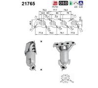 66 KW 90 CV CATALIZZATORE PER Opel Corsa D S07 1.4