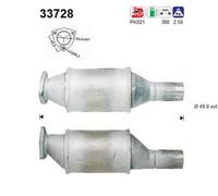As 33728 Catalizzatore per VW Golf III 1H1 1H5 1E7 Golf IV 1E7 Passat Vento