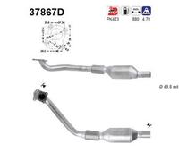 66 KW 90 CV CATALIZZATORE PER VW Passat Variant 3A5, 35I 1.9 TDI