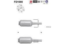 66 KW 90 CV FAP PER Opel Astra H Tre Vol A04 1.3 CDTi