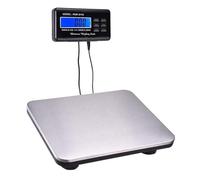 660lb x 0.1lb Digital Postal Scale with Heavy Duty Platform, 300kg Portable LCD Shipping Scale for Packages, Industrial Floor Scale for Animal Weighing, Freight, Logistics