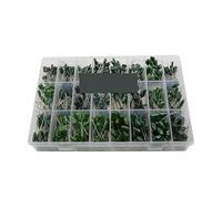 660PCS/LOT 24value Capacitor Kit 100v 2a221j To 2a474j Polyester Film Capacitor Assorted Kit 0.47nf 0.68nf 1nf 2.2nf Capacitors MQXFCZUX