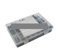 660PCS/lot 24Value Capacitor Kit 100V 2A221J To 2A474J Polyester Film Capacitor Assorted Kit 0.47nF 0.68nF 1nF 2.2nF Capacitors AUOQKQUT