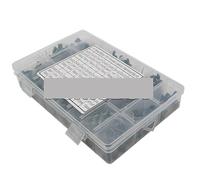660PCS/lot 24Value Capacitor Kit 100V 2A221J To 2A474J Polyester Film Capacitor Assorted Kit 0.47nF 0.68nF 1nF 2.2nF Capacitors ZDVHOMCB
