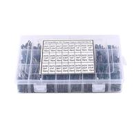 660Pz 24 Valori Condensatori di Pellicola in Poliestere Kit di Assortimento da 100V 0,22nF a 470nF 24 con Scatola di Plastica
