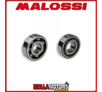 Kit 2 cuscinetti a rulli 20X47X14 C3 MHR e a sfere 17X47X14 C3 (6303) MALOSSI